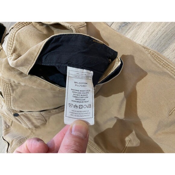 Off The Grid Trailblazer Cargo Pants Men’s 30x32 Brown Tactical Stretch Utility - Picture 4 of 10